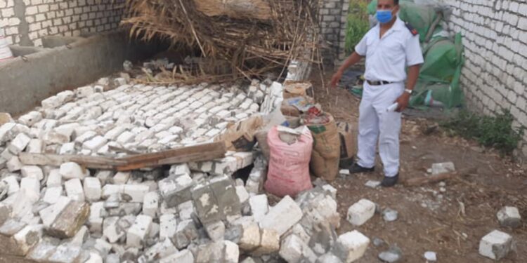 وزارة الرى – محافظة (المنيا) الأعلى خلال الأسبوعين بواقع (318) إزلة.