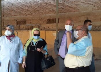 وكيل وزارة الصحة بالغربيه يتفقد تطوير مستشفى رمد زفتي