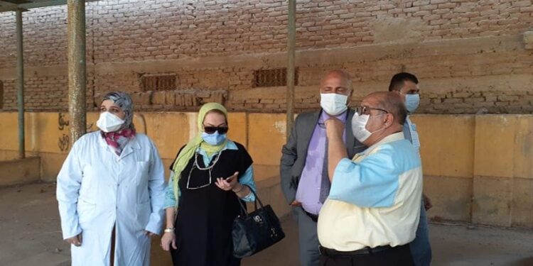 وكيل وزارة الصحة بالغربيه يتفقد تطوير مستشفى رمد زفتي