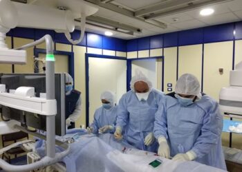 إجراء قسطرة قلبيه عاجلة لحالة حرجة بمستشفي الزقازيق العام