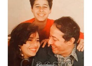 أحمد السعدني بصورة من الطفولة : “زمان وأنا صغير”