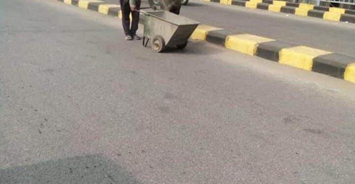 المنوفيه : رفع45 طن قمامة و5م٣ أتربة.بمدينة الباجور