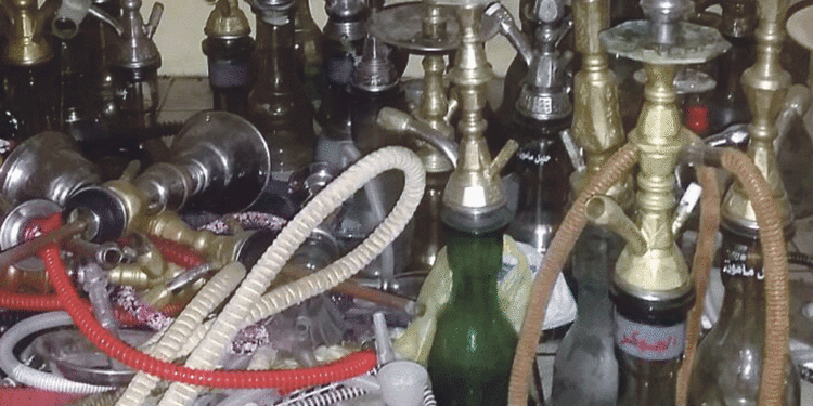 تنفيذ قرار مجلس الوزراء الخاص بتنظيم مواعيد الغلق ومنع تداول الأرجيلة بالمقاهى خلال 24 ساعة