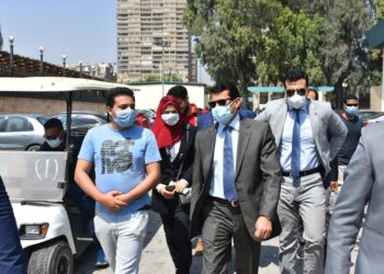 “صبحى” يتسلم الدراجات المدعومة ضمن مبادرة دراجتك صحتك