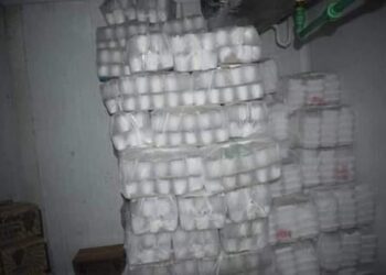 الوحدة المحلية بابوقرقاص بالمنيا تضبط مصنع آيس كريم بدون ترخيص