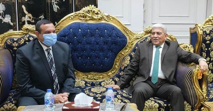 محافظ البحيرة يستقبل مدير الأمن للتهنئة بعيد الأضحى المبارك