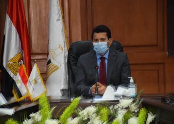 “صبحى “يلتقى مجلس ادارة اتحاد شباب العمال