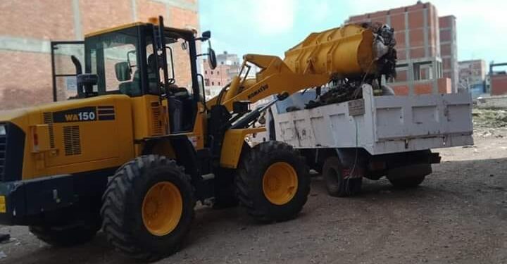 متابعة يومية لحملات النظافة والتطهير والتعقيم ورفع كفاءة الإنارة بسيدي سالم