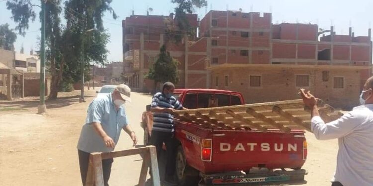 رئيس مركز ومدينة طنطا يقود حملة مكبرة لإزالة الاشغالات بمحلة منوف