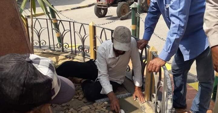 تطوير ميدان شارع عبد المنعم رياض ببركة السبع