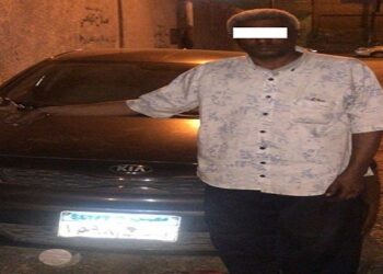 ضبط أحد الأشخاص بالنزهة لقيامه بسرقة سيارة أحد المواطنين