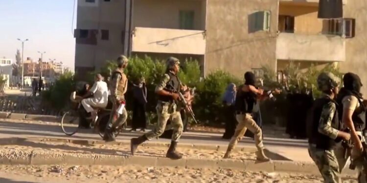 بالفيديو الهجوم الارهابي علي كمين بئر العبد