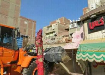 جهود أجهزة الداخلية في تنفيذ ازالة تعديات ومخالفات علي املاك الدولة