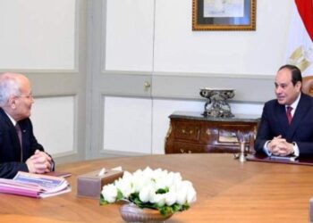 الرئيس عبد الفتاح السيسي يتقدم الجنازة العسكرية للفريق محمد العصار رحمة الله