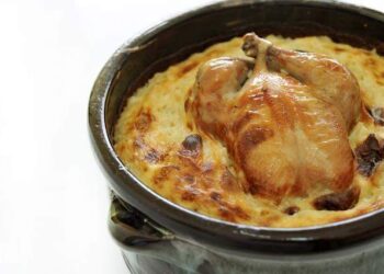 أرز معمر مع دجاج