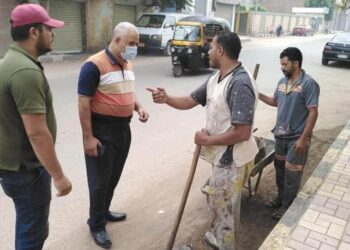 اعمال  تجميل وتطوير مدينه سرس الليان محافظه المنوفيه.