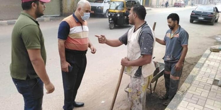 اعمال  تجميل وتطوير مدينه سرس الليان محافظه المنوفيه.