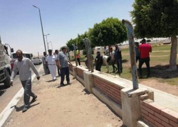 بيطري الشرقية “يُشارك في حملة للحفاظ على البيئة بالعاشر من رمضان بمنع رعي الحيوانات بالحدائق