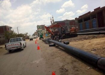 مشروعات الصرف الصحي بأبوحمص