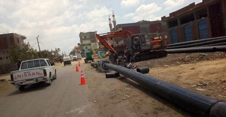 مشروعات الصرف الصحي بأبوحمص