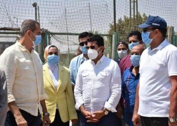 وزير الشباب والرياضة يتفقد مركزي شباب الهايكستب والسلام ثالث