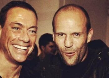 ڨان دام يحتفل بعيد ميلاد جاسون ستاتهام بصورة تجمعهما