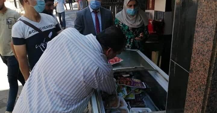 مطوبس :- ماضي تتابع حملة تموينية على الأسواق والمطاعم