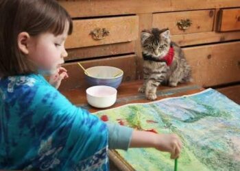 العلاج بالرسم للطفل التوحدي