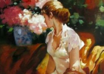 الشرود في عينيه