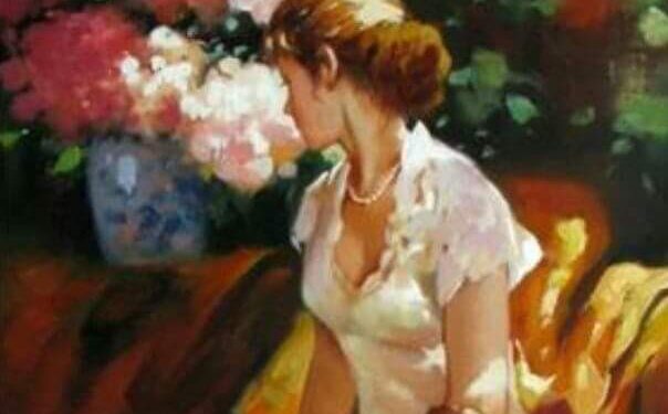 الشرود في عينيه