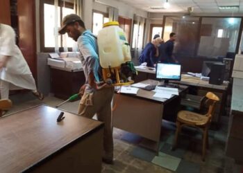 تطهير المصالح الحكومية بأبوحمص