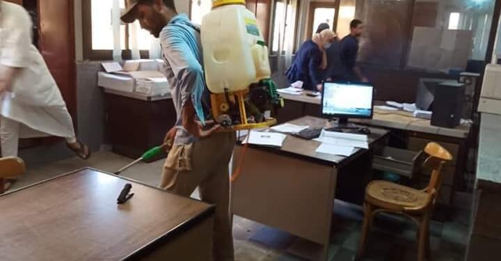 تطهير المصالح الحكومية بأبوحمص