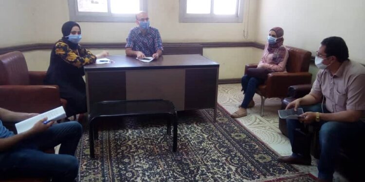 اجتماع عاجل بالأطباء والمراقبين الصحيين بالوحدات الصحية بإبشواى