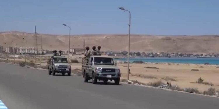 إحباط هجوم إرهابى فى قرية رابعة