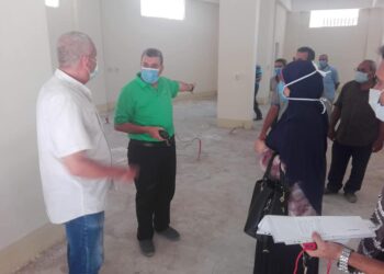 رئيس مركز ومدينة طنطا يتفقد مبنى هندسة الورش بنايف عماد