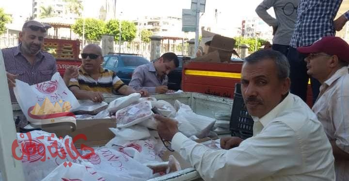 ضبط مخزن مواد غذائية بدون ترخيص ولحوم ودواجن منتهية الصلاحية ببنى سويف