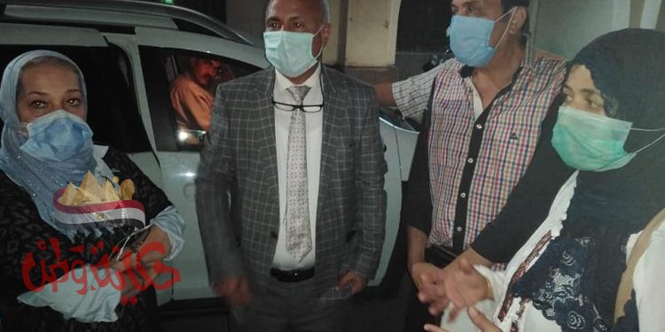 وكيل وزارة الصحة بالغربية يتابع متضرري انهيار منزل منطقة الرجبي بالمحلة الكبري