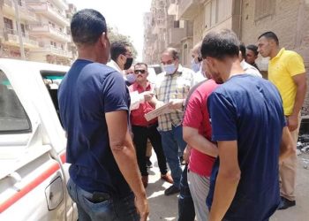 المرسي – وأبوبكر : يتفقدان مع أول أيام عيد الأضحى الذبح في مجزر منياالقمح ومنع الذبح بالشوارع،