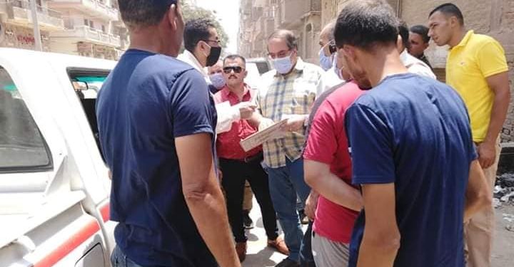 المرسي – وأبوبكر : يتفقدان مع أول أيام عيد الأضحى الذبح في مجزر منياالقمح ومنع الذبح بالشوارع،