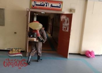 وكيل وزارة الصحة بالشرقية يكلف مكافحة ناقلات الأمراض بتطهير مستشفي الأحرار التعليمي بعد إنحسار فيروس كورونا بالمحافظة