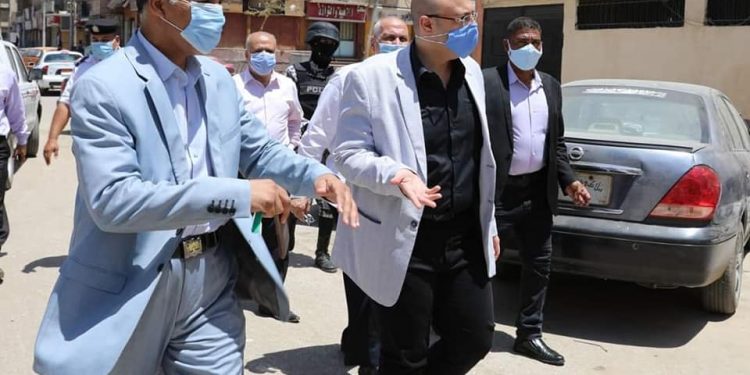 محافظ بني سويف يقوم بجولة ميدانية لمتابعة الحالة العامة بالشارع السويفي والالتزام بقرارات رئاسة مجلس الوزراء