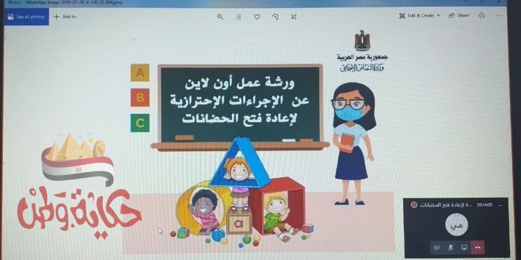 التضامن تنظم ورش عمل حول اليات متابعة اعادة فتح الحضانات