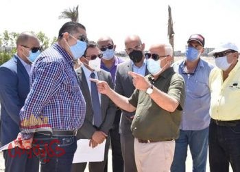 الغضبان يتابع سير العمل باحدي المشروعات السياحية بغرب بورسعيد تحت عنوان “بورسعيد تنمو سياحيا”