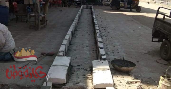 المنوفية :تحسين البيئة بإنشاء أحوض للزرع بمدينة الباجور