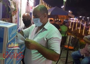 عادل عبد الفتاح يتابع حملات ازالة إلاشغالات وتطبيق اشتراطات لفتح الكافيهات بالشاطئ بحى العرب