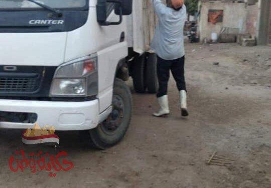 رفع اطنان من تراكمات القمامة بقرى محافظة المنوفية