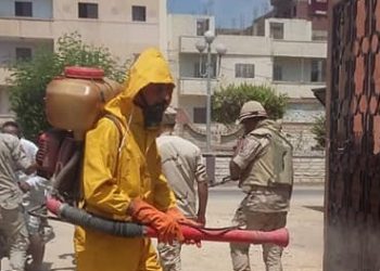 تطهير المقرات الانتخابية بجميع مراكز ومدن محافظة الشرقية إستعدادا لإنتخابات مجلس الشيوخ