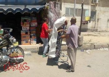 بورسعيد : د.منصور بكري يقود حملات مكبرة لمتابعة وإزالة الاشغالات والمخالفات بنطاق حى المناخ