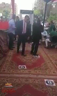 قداسة البابا تواضروس الثانى بابا الإسكندرية بطريرك الكرازة المرقسية، يدلي بصوته فى انتخابات مجلس الشيوخ،