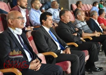 “صبحى” يشهد مباراة الأهلي وانبي بعد استئناف الدوري الممتاز